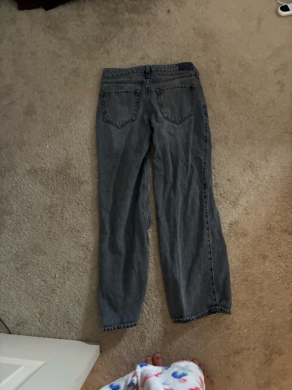 Hollister low rise baggy jeans!